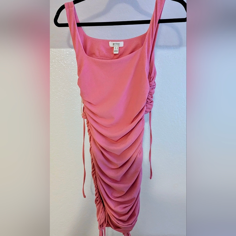 Privy Pink Body Con Dress